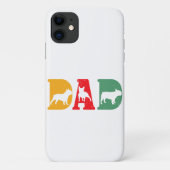 Franse Bulldog Dad Dog Fathers Day Gift Case-Mate iPhone Case (Achterkant)