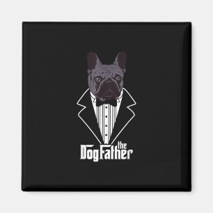 Franse Bulldog Dad Frenchie Papa Gift Magneet