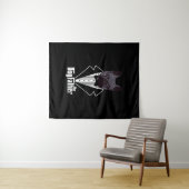Franse Bulldog Dad Frenchie Papa Gift Wandkleed (In Situ (horizontaal))