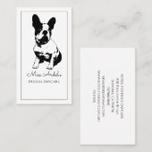 Franse Bulldog Daycare Visitekaartje (Voorkant / Achterkant)
