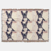 Franse Bulldog Deken (Voorkant)