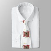 Franse Bulldog Dog Art Stropdas (Gebonden)