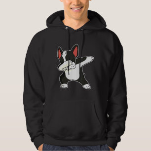 Franse Bulldog Dog Dab Dance Hoodie