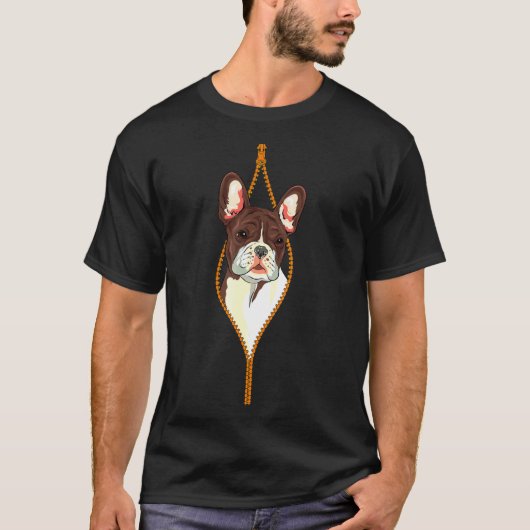 Franse Bulldog Dog for Frenchie Owner T-shirt (Voorkant)