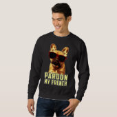 Franse Bulldog Dog Humor Trui (Voorkant volledig)