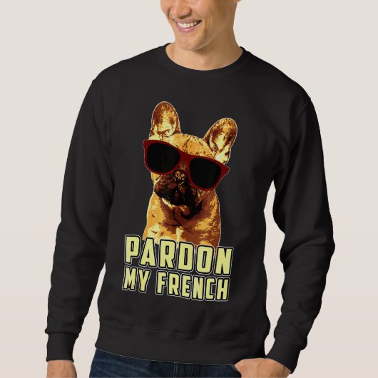 Franse Bulldog Dog Humor Trui (Voorkant)