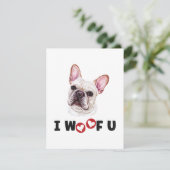 Franse Bulldog Dog I Woof je (Staand voorkant)