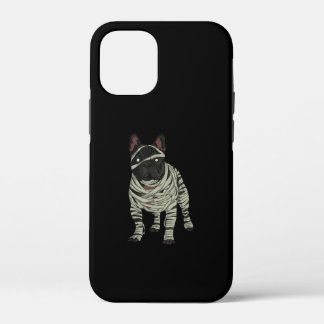 Franse Bulldog Dog Mummy Halloween Gift Case-Mate iPhone Case