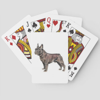 Franse Bulldog Dog-speelkaarten Speelkaarten