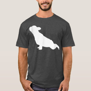 Franse Bulldog Doing Yoga T T-shirt