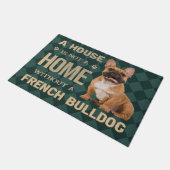 Franse Bulldog Doormat, Franse Bulldog Gift Decor Deurmat (Schuin)