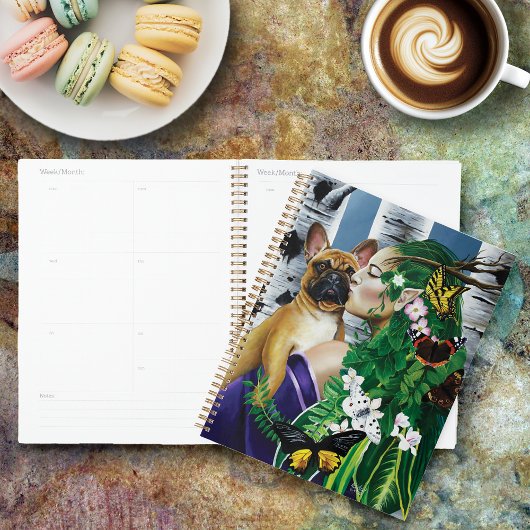 Franse Bulldog Dryad Fantasie Planner