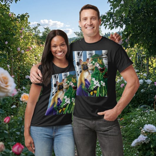 Franse Bulldog Dryad Fantasie T-shirt