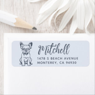 Franse Bulldog Eigenaar retouradres Hond Eigenaar Etiket