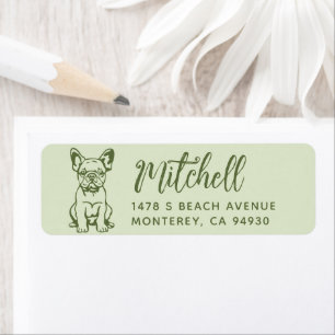 Franse Bulldog Eigenaar retouradres Hond Eigenaar Etiket
