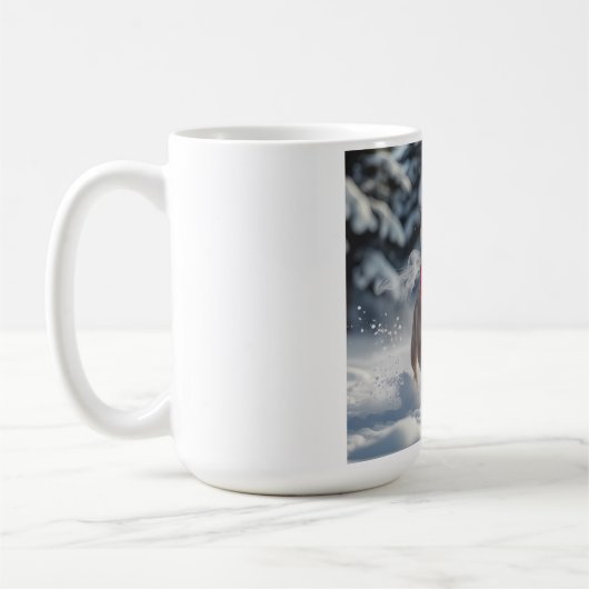 Franse Bulldog Elegant Coffee Mok (Links)