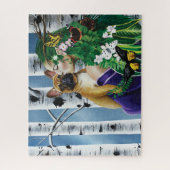 Franse Bulldog en Dryad Legpuzzel (Verticaal)