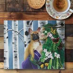 Franse Bulldog en Dryad Legpuzzel