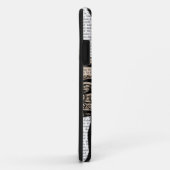 Franse Bulldog en Finger Mustache Case-Mate iPhone Case (Achterkant/rechts)