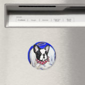 Franse Bulldog Engel Magneet (Insitu (Vaatwasser))