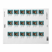 Franse Bulldog Etiket (Full Sheet)