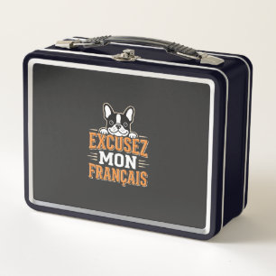 Franse Bulldog Excusez Mon Franais Design