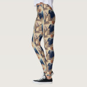 franse bulldog fawn leggings (Links)