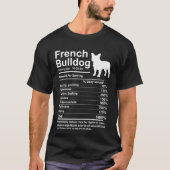 Franse Bulldog Feit feed Funny Gift T-shirt (Voorkant)