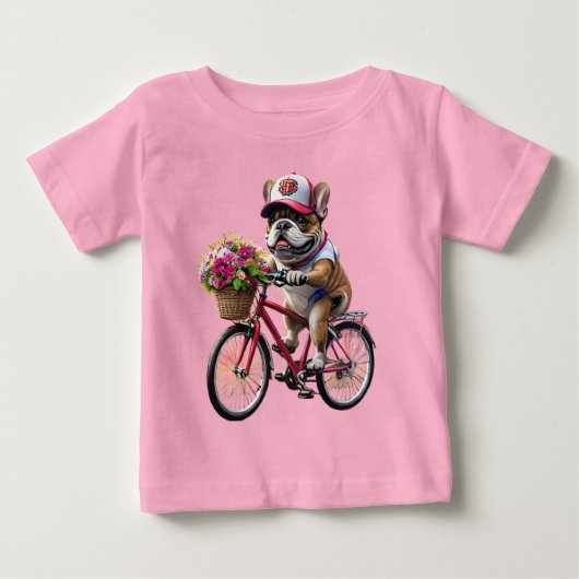 Franse Bulldog fiets French Bulldog (Voorkant)