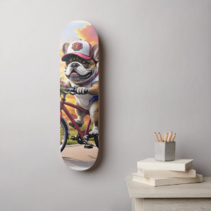 Franse Bulldog fiets French Bulldog Persoonlijk Skateboard