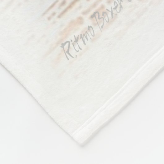 Franse Bulldog Fleece Deken (Hoek)