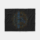 Franse Bulldog  Fleece Deken (Voorkant (Horizontaal))