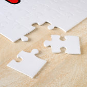 Franse bulldog flg in naam legpuzzel (Zijkant)