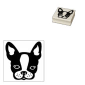 Franse Bulldog-franchise-Boston Terrier-stempel Rubberstempel (Gestempeld)