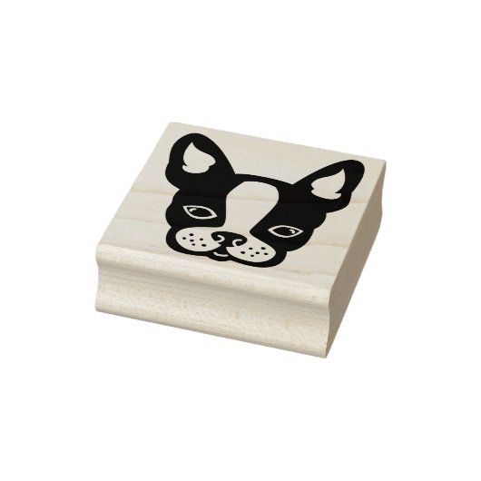 Franse Bulldog-franchise-Boston Terrier-stempel Rubberstempel (Stempel)