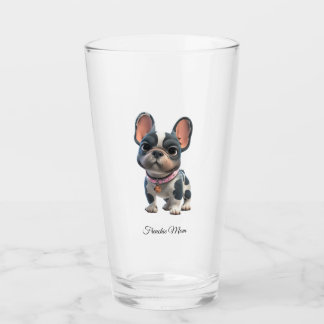 Franse Bulldog Franse Moeder Glas
