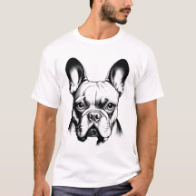 Franse Bulldog Franse Potloodschets Kunst