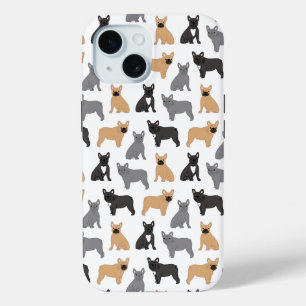 Franse Bulldog Fransen - Kies uw kleur iPhone 15 Case