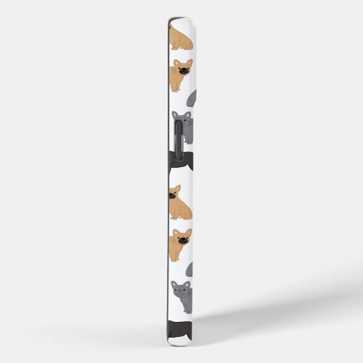 Franse Bulldog Fransen - Kies uw kleur Case-Mate iPhone Case (Achterkant / Rechts)