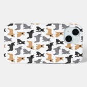 Franse Bulldog Fransen - Kies uw kleur Case-Mate iPhone Case (Achterkant (horizontaal))