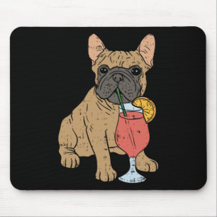 Franse Bulldog Frenchi Drink sap Muismat