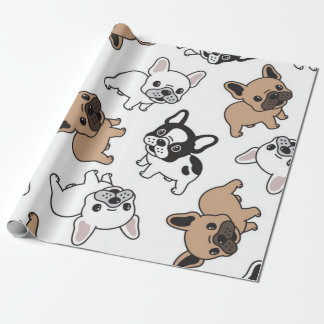 Franse Bulldog, Frenchie Accessoires Cadeaupapier