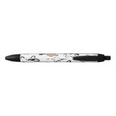 Franse Bulldog, Frenchie Accessoires Zwarte Inkt Pen (Achterkant)