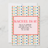 Franse Bulldog Frenchie Birthday Girl Kaart (Achterkant)