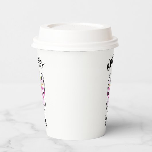 Franse Bulldog Frenchie Birthday Party Papieren Bekers (Links)