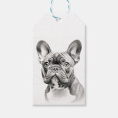  Franse Bulldog "Frenchie" Cadeaulabel (Voorkant)