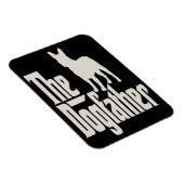 Franse Bulldog | Frenchie De Dog Father Gift Magneet (Rechterzijde)