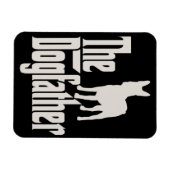 Franse Bulldog | Frenchie De Dog Father Gift Magneet (Horizontaal)