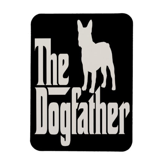 Franse Bulldog | Frenchie De Dog Father Gift Magneet (Verticaal)