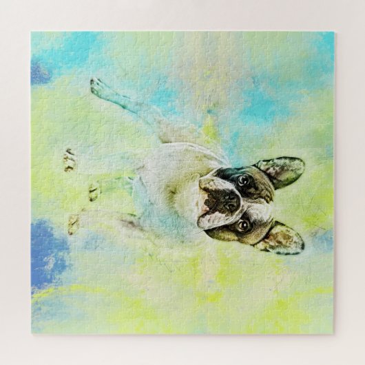 Franse Bulldog - Frenchie Dog Legpuzzel (Horizontaal)